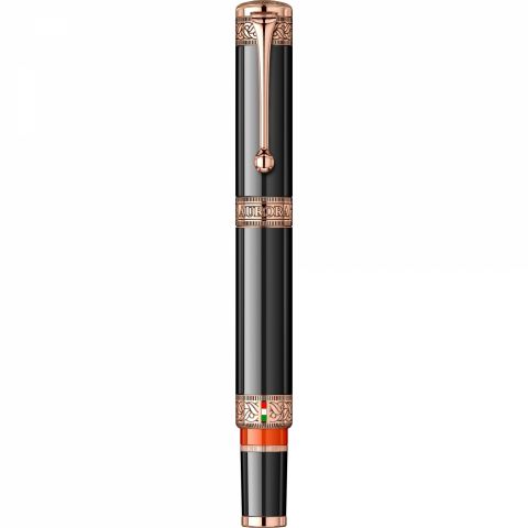 Stilou Aurora Dante LE Inferno Rose Gold Trim 18k Nib F